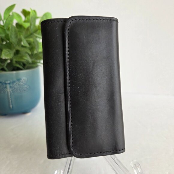 EUC and HTF Vintage Coach Trifold Key Case (#4807) in Black - Picture 2 of 8